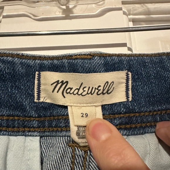 Madewell Women's Straight Leg Jeans in Blue - Picture 4 of 6